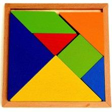 Edumat Woga 7'li Ahşap Tangram Bemi