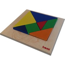 Edumat Ege Ile Gaga 7'li Tangram Bemi