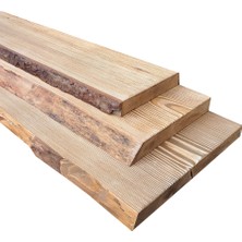 SZN Wood Eskitme Kütük Raf Ladin-Göknar 1 Kenar Sulama ( Genişlik 26-30 cm Kalınlık 3cm )
