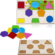 Wogan Edumat Ahşap Geometrik Puzzle Bemi