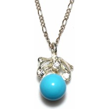 925 Ayar Gümüş Firuze Kolye