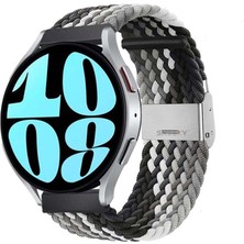 Sneezy Huawei Watch Gt 3 Pro 43MM Ile Uyumlu 20MM Metal Klips Solo Fiberlink Örgü Kordon