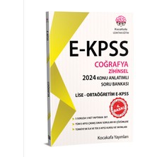 Kocakafa Yayınları Ekpss Zihinsel Lise Ortaöğretim Konu Anlatımlı Soru Bankası 2026 (5'li) Set 4.baskı