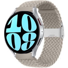 Sneezy Huawei Watch Gt 3 Elegant Active 42MM Uyumlu 20MM Metal Klips Solo Fiberlink Örgü Kordon