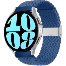 Sneezy Huawei Watch Gt 3 Elegant Active 42MM Uyumlu 20MM Metal Klips Solo Fiberlink Örgü Kordon