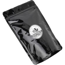 Doypack Parlak Siyah Alüminyum Kilitli Doypack 8,5X14,5 (50 Gr.) - 500 Adet