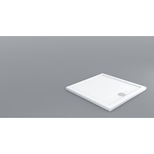 Shower 90X90 Kare Slim Flat Duş Teknesi (H:5 Cm)