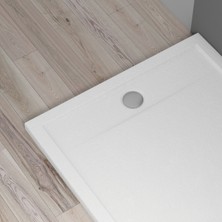 Shower 90X130 Dikdörtgen Slim Flat Duş Teknesi (H:5 Cm)