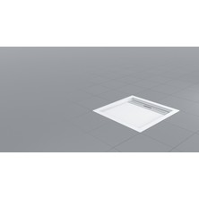 Shower 80X80 Drop Kare Flat Duş Teknesi (H:5 Cm)