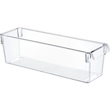 Mini Tall Clear Buzdolabı & Dolap Içi Düzenleyici Organizer 3 Adet