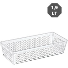 1,9 Lt Handy Dar Buzdolabı & Dolap Içi Düzenleyici Organizer 3 Adet 26,5X11,5X6 cm