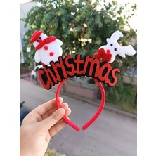 EyER Shoping Yeni Yıl Christmas Kırmızı Yaylı Taç Çocuk Yetişkin Için Uygundur