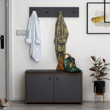 BMdekor Ayakkabılık Santa Antrasit