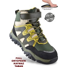 Pinokyo Everest Ortopedik Cırtlı Unisex Çocuk Bot Ayakkabı Çocuk Outdoor Bot