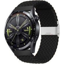 Sneezy Samsung Gear S3 Frontier R760 - S3 Classic R770 22MM Uyumlu Metal Klips Solo Fiberlink Örgü Kordon