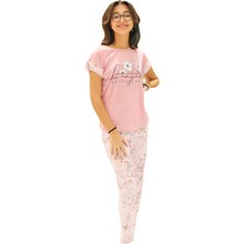 Mihra Kadın Kısa Kol Yuv.yaka Pijama Takımı