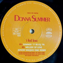 Donna Summer – I Feel Love  Disco Vinly Plak Alithestereo