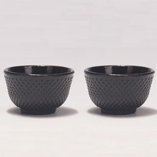 2 Parça Hakiki Japon Dökme Demir Çay Fincanı Seti Çay Bardağı Bardak Drinkware 35 ml Çin El Yapımı Kung Fu Kahve Servis Araçları Üst Sınıf (Yurt Dışından)