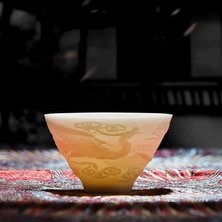 B 7CMX4CM 60ML Çin Tarzı Seramik Bardak Kung Fu Çay Seti Master Cup Beyaz Yeşim Çay Kase Ev Beyaz Porselen Çay Bardağı Anakara Çin (Yurt Dışından)