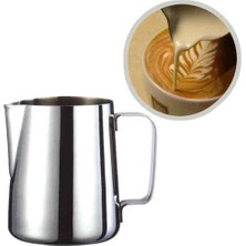 1000ML Sürahi Çelik Sürahi Barista Sürahi Köpürtme Süt Köpürtme Kahve Kahve Aksesuarları Süt Latte Sürahi Espresso Paslanmaz Kahve Sürahisi (Yurt Dışından)