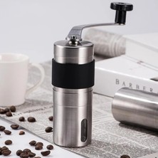 4.5X13.2 Gümüş Kahve Değirmeni Mini Paslanmaz Çelik El Manuel El Yapımı Kahve Çekirdeği Çapak Değirmenleri Değirmen Mutfak Aracı Öğütücüler (Yurt Dışından)