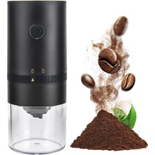 Beyaz Elektrikli Kahve Değirmeni Çapak Kahve Çekirdeği Öğütücüler Taşınabilir Kahve Değirmenleri Damla Espresso Fransız Pres Coffeeware Için USB Ücretli (Yurt Dışından)