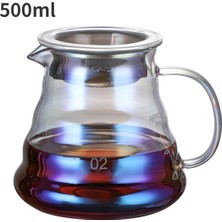 500ML Altın Kaplama V60 Cezve 600ML Sunucu V60 Filtre Cam Huni Damlatıcı Demleme Bardağı Ahşap Stand Çubuk Yeniden Kullanılabilir Aracı (Yurt Dışından)