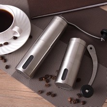 S 20G Youmi YM09 304 Paslanmaz Çelik Ayarlanabilir Manuel Kahve Değirmeni 2 Boyutu Taşınabilir Kahve Çekirdeği Öğütücüler (Yurt Dışından)