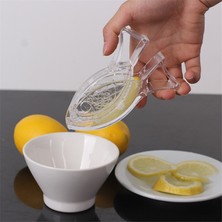 02 Akrilik Limon Sıkacağı Mini Manuel Sıkacakları Kuş Şekli Şeffaf Portakal Narenciye Limon Sıkacağı El Basın Aracı Ev Mutfak Gadget (Yurt Dışından)