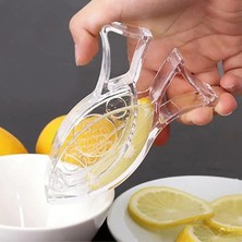 02 Akrilik Limon Sıkacağı Mini Manuel Sıkacakları Kuş Şekli Şeffaf Portakal Narenciye Limon Sıkacağı El Basın Aracı Ev Mutfak Gadget (Yurt Dışından)