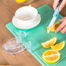 02 Akrilik Limon Sıkacağı Mini Manuel Sıkacakları Kuş Şekli Şeffaf Portakal Narenciye Limon Sıkacağı El Basın Aracı Ev Mutfak Gadget (Yurt Dışından)