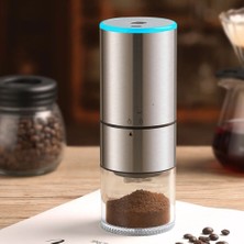 F Elektrikli Kahve Değirmeni Otomatik Fasulye Değirmeni Taşınabilir Espresso Makinesi Kahve Makinesi Cafe Ev Seyahat USB Şarj Edilebilir (Yurt Dışından)
