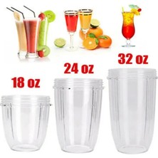 32OZ 18/24/32OZ Meyve Sıkacağı Bardağı Kupa Şeffaf Yedek Bardak Nutribullet Sıkacağı Parçaları Meyve Suyu Sıkacağı Kupa Bardak 600 W/900 W (Yurt Dışından)