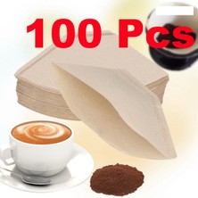 100 Adet Filtre Kağıdı Kahve Çekirdeği Öğütücü Taşınabilir Ahşap Tahıl Paslanmaz Çelik Krank El El Kahve Değirmeni Mutfak Aracı Öğütücü (Yurt Dışından)