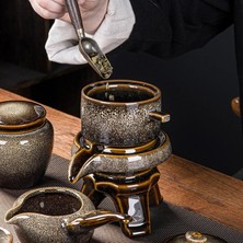 8 Parça Çay Fincanı 8 Parça Kung Fu Çay Seti Çin Çay Seti High-End Otomatik Çay Seti Kemik Çini Çaydanlık ve Çay Bardağı Seti 6 Kişilik Seyahat Çay Seti (Yurt Dışından)