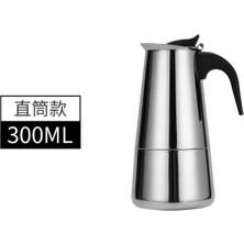 300 ml Kahve Makinesi Makinesi Moka Pot Amerikan Latte Elektrikli Brülör Italyan Fransız Basın Percolator Demlemek Su Isıtıcısı Soba Paslanmaz Çelik (Yurt Dışından)