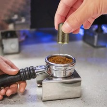 Auburn Kahve Karıştırıcı Iğne Kahve Karıştırma Dağıtıcı Paslanmaz Çelik Kahve Tozu Karıştırma Aracı Doğal Ahşap Saplı Espresso (Yurt Dışından)