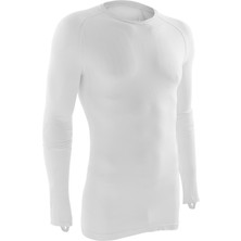 Decathlon Kipsta Yetişkin Uzun Kollu Termal Içlik - Beyaz - Yetişkin - Keepdry 500