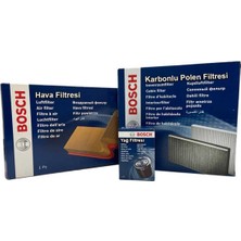 Bosch Seat Ibiza Fr 1.5 Tsı Benzinli Bosch Filtre Bakım Seti Hava+Yağ+Karbonlu Polen