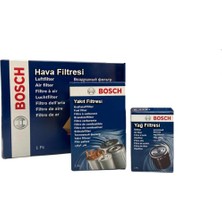 Bosch Vw Transporter T4 1.9 Td Bosch Filtre Bakım Seti 1997-2002 Hava+Yağ+Yakıt Filtresi