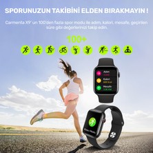 Carmenta X9 Akıllı Saat - 2 Inç Ekran Konuşma Özellikli 4 GB Hafıza 100+ Spor Modlu Akıllı Saat - Ios/android