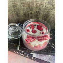 Mhyssa Natural Strawberry Cheesecake Candle (Çilek Vanilya Aromalı)