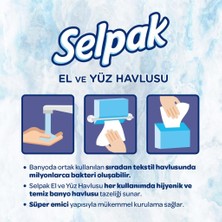 Selpak El ve Yüz Havlusu x 4 Paket 320 Yaprak