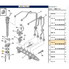 Psa Enjektör Keçe 206-307-PARTNER Tepee Dw6 (1609848280-SKT041274)