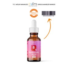 Doğal Eczane Hyaluronic Acid 8 Nemlendirici Kuru Ciltler Hyaluronik Asit 8 Hyaluronik Asit 8 1 Adet 30 Ml Cam