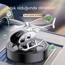 Araba Parfüm Süsleri, Işık Enerjisi Dönen Aromaterapi Koltuğu, Arabada Temiz Hava, Alüminyum Alaşımlı Helikopter Dekorasyonu (Yurt Dışından)