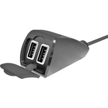 Lampa Usb-Fix Trek IPX6 Su Geçirmez Ultra Hızlı Şarj Soketi 5400mA 12V/24V Motosiklet Gidona Monte 38828