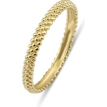 Kairos Jewelry 14 Ayar Altın Mini Baloncuk Yüzük KRS127-14GR
