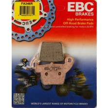 Ebc FA346R 2004-2020 Honda Crf 250 x Uyumlu Arka Fren Balatası Sinterli Balata
