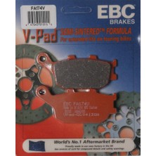 Ebc FA174V 2012-2013 Honda Nc 700 S Uyumlu Arka Fren Balatası Yarı Sinterli Balata